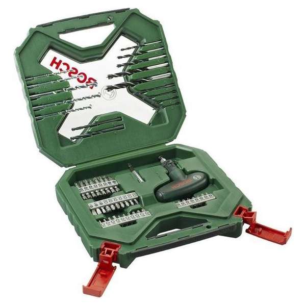 Bosch X-Line Borenset - 54-delig - Voor hout, metaal en steen Bosch X-Line Borenset - 54-delig - Voor hout, metaal en steen