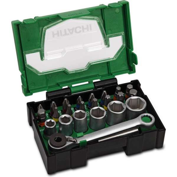 Hitachi Bit Box I 24-delig Hitachi Bit Box I 24-delig