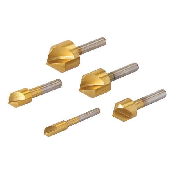 Silverline 934106 5-delige Verzinkboorset Silverline 934106 5-delige Verzinkboorset