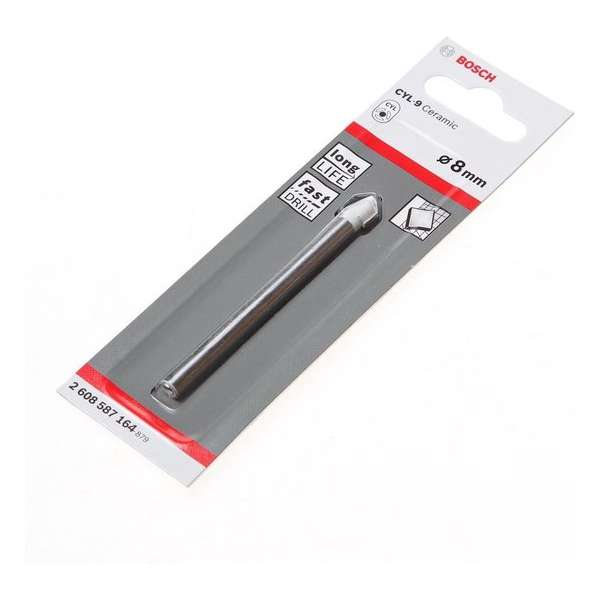 Bosch - Tegelboren CYL-9 Ceramic 8 x 80 mm Bosch - Tegelboren CYL-9 Ceramic 8 x 80 mm