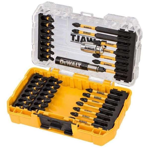Dewalt DT70731T-QZ 37-delige Bitset in cassette - PH/PZ/TX/SL Dewalt DT70731T-QZ 37-delige Bitset in cassette - PH/PZ/TX/SL