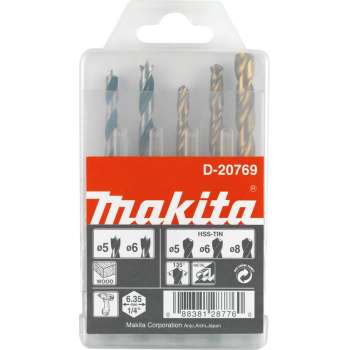 Makita D-20769 Borenset 1/4 Vorm E