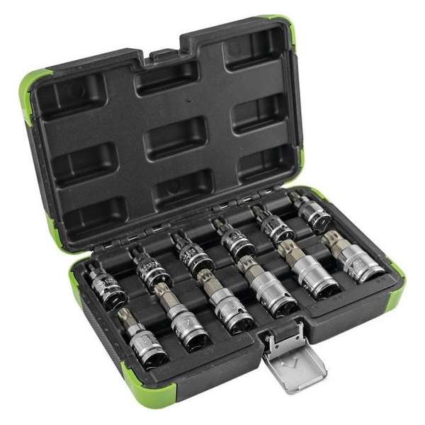 53104 JBM Tools | 1/2" Doppenset / Bitset veeltand / 12-kant / Spline| M4 t/m M20 | 12-delig 53104 JBM Tools | 1/2" Doppenset / Bitset veeltand / 12-kant / Spline| M4 t/m M20 | 12-delig