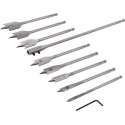 Silverline Speedboor en Verlengarm Set 6 t/m 32 mm - 10 Delig