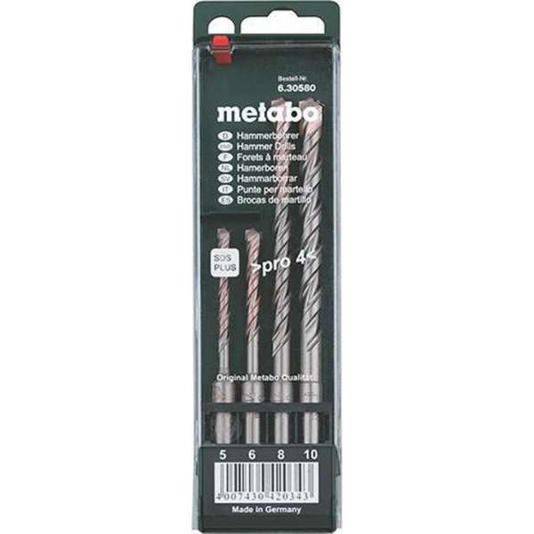Metabo - SDS plus pro 4 borenset 4-delig Metabo - SDS plus pro 4 borenset 4-delig