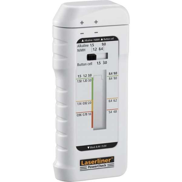 Laserliner batterij tester PowerCheck (Batterij/accu) Laserliner batterij tester PowerCheck (Batterij/accu)