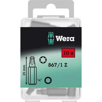 Wera 5072407001 1/4" Torx Bit - T15 x 25mm