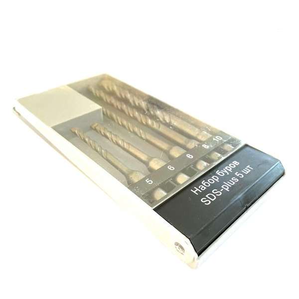 Borenset - 5 delige borenset - Hamerboren set - Hamerboren - SDS plus Borenset - 5 delige borenset - Hamerboren set - Hamerboren - SDS plus