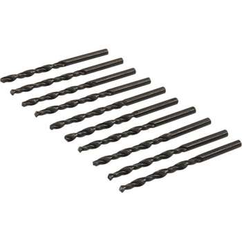 Silverline Metaalboor Rolgewalst HSS-R - 4,0 mm - 10 Stuks