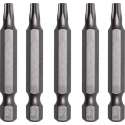 Wovar Torx Bit TX25 Medium 50mm - 5 Stuks