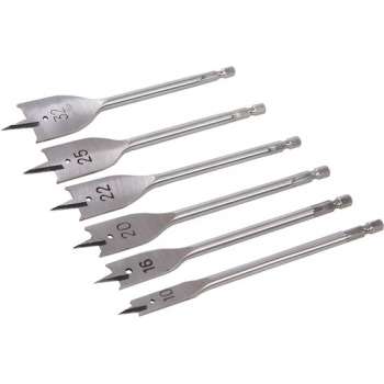 Silverline Houtboor Set - 10 t/m 32 mm - 6 Delig