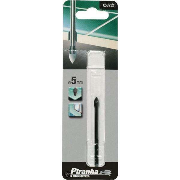 Piranha HI-TECH Tegel- & Glasboor 5mm X53232 Piranha HI-TECH Tegel- & Glasboor 5mm X53232