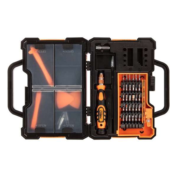 Neo-Tools Precisie Reparatieset (45-delig) Neo-Tools Precisie Reparatieset (45-delig)
