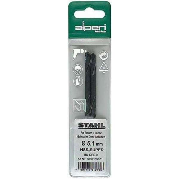 Alpen HSS Profi Metaalboor - 3,0 mm Alpen HSS Profi Metaalboor - 3,0 mm