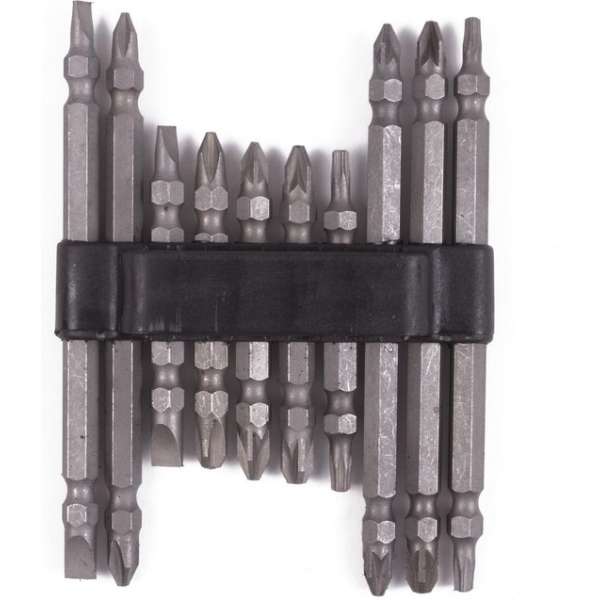 Hofftech Bit Set 65 & 110 mm. Dubbel - 10 delig Hofftech Bit Set 65 & 110 mm. Dubbel - 10 delig