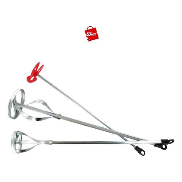 Deal Tools RVS Verfmenger | 400 x 55mm | 400 x 75mm | 370 x 60mm | 3 Delig Deal Tools RVS Verfmenger | 400 x 55mm | 400 x 75mm | 370 x 60mm | 3 Delig