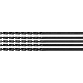 Set van 5 metaalboren, extra lang (5.0x350 mm)