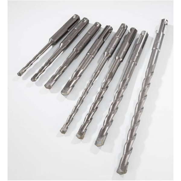 Westfalia SDS Plus hamerboor set, 8 stuks Westfalia SDS Plus hamerboor set, 8 stuks