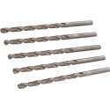 Silverline Lange Metaalboor Rolgewalst HSS-R - 6 x 139 mm. - 5 stuks