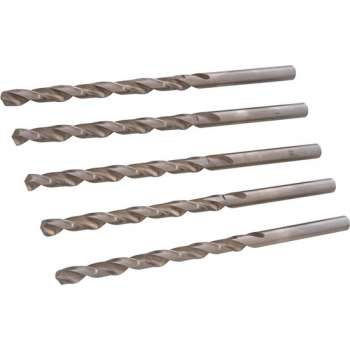 Silverline Lange Metaalboor Rolgewalst HSS-R - 6 x 139 mm. - 5 stuks