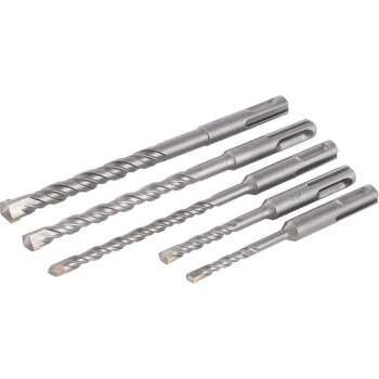 Silverline SDS-Plus Betonboor Set -110, 160mm. - 5 Delig