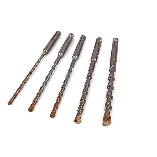 Metabo 5 Delige Accessoires 630581000 SDS Plus Pro 4-borenset Extra Lang