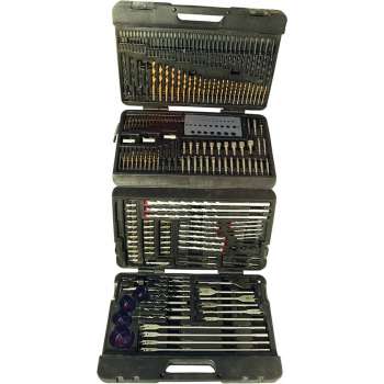 Silverline Geassorteerde Boor Bit Set in Koffer - 204 Delig Set