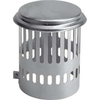 Kraaienkap aluminium diam. 150mm
