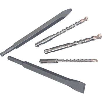 Metabo Boor/beitelset SDS plus 5 delig