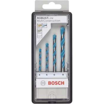 Bosch 4-delige Robust Line universele borenset CYL-9 Multi Construction