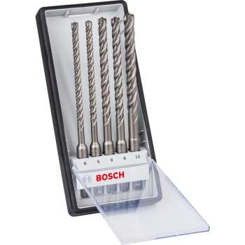 SET SDS+ BOOR PLUS-7X 6/6/8/8/10mm