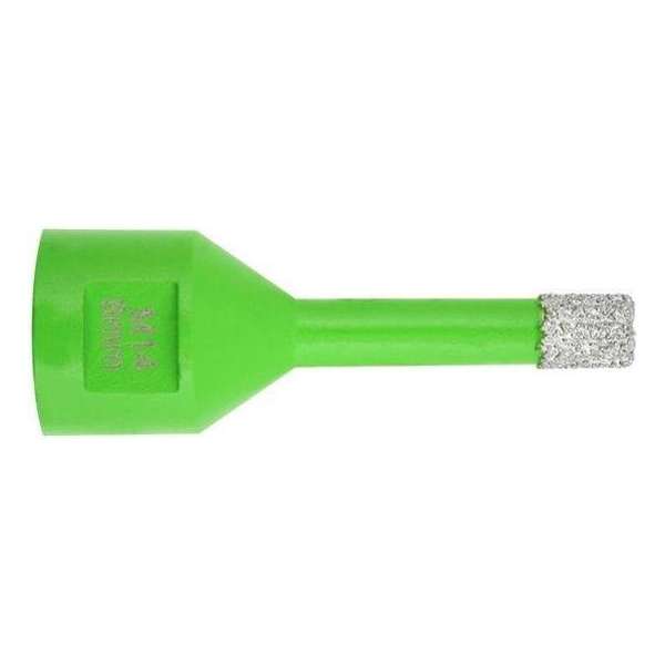 Reca Diamantboor / tegelboor Diadrill keramiek M14 - 5x15mm - mini - met koelwas voor haakse slijper Reca Diamantboor / tegelboor Diadrill keramiek M14 - 5x15mm - mini - met koelwas voor haakse slijper