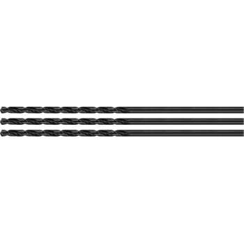 Set van 3 metaalboren, extra lang (5.5x300 mm)