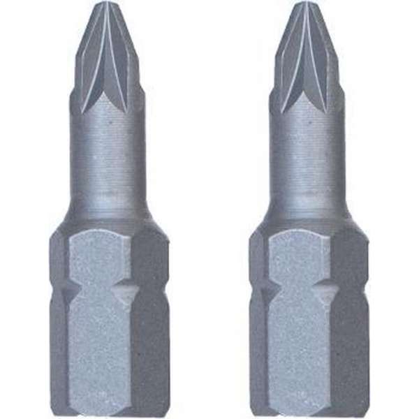 Wovar Pozidrive Bits PZ-1 25 mm - 2 Stuks Wovar Pozidrive Bits PZ-1 25 mm - 2 Stuks