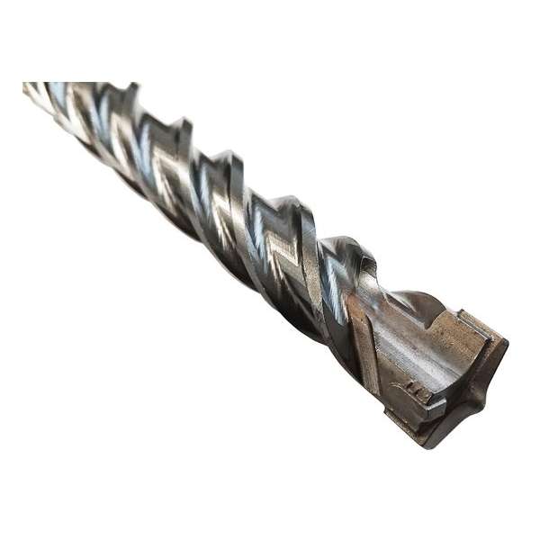MACK nr 48 hamerboor Ø 22mm x 340mm lang voor steen en beton met SDSmax koppeling MACK nr 48 hamerboor Ø 22mm x 340mm lang voor steen en beton met SDSmax koppeling