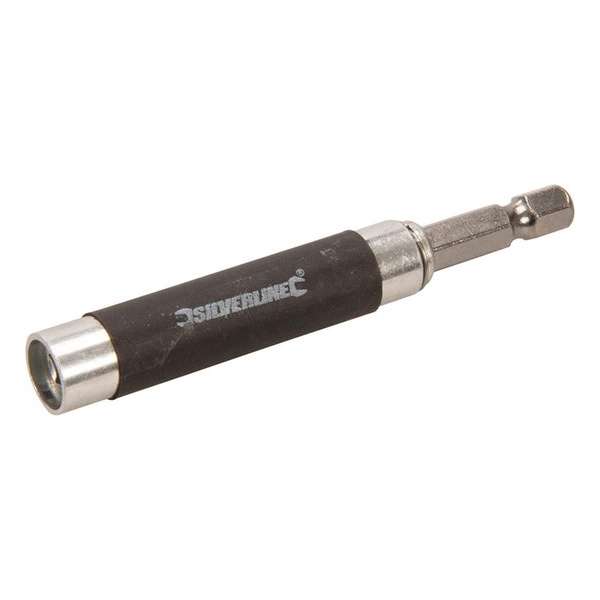 Silverline Intrekbare schroefhouder 1/4,'' 6-hoekige schacht Silverline Intrekbare schroefhouder 1/4,'' 6-hoekige schacht