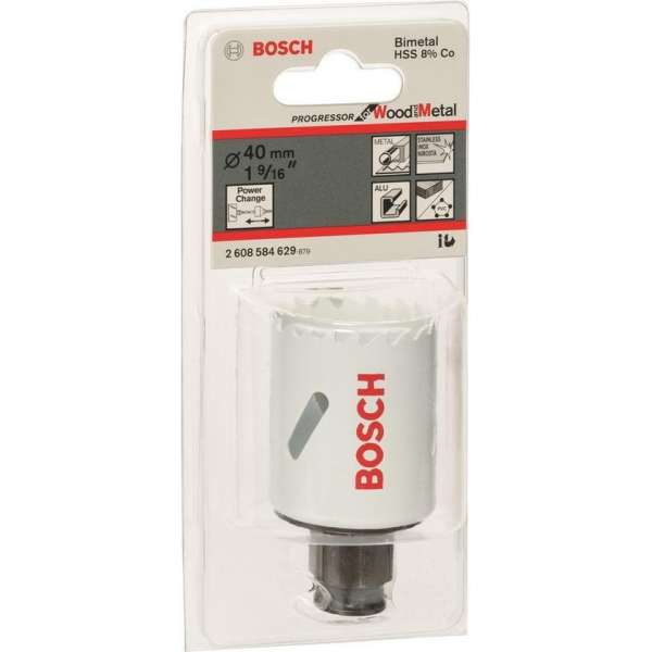 Bosch 2608594212 Gatzaag Progressor - HSS BiMetaal - 40 mm Bosch 2608594212 Gatzaag Progressor - HSS BiMetaal - 40 mm