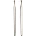 Diamant slijpstiften kogel Ø 1.8 mm. 2 st.