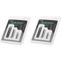 Set van 50 micro hss boortjes (2 doosjes)