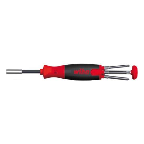 Wiha Magazijnbithouder LiftUp 70, magnetisch, 1/4" 38595 Wiha Magazijnbithouder LiftUp 70, magnetisch, 1/4" 38595