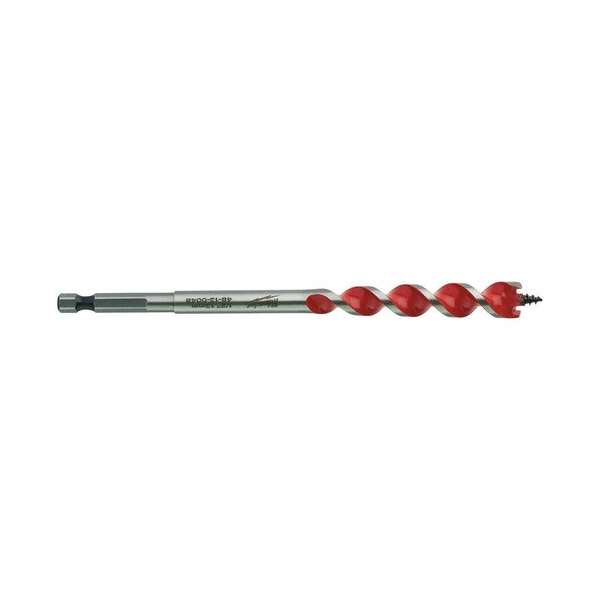 Milwaukee zelfvoedende houtboor 1/4 HEX 13x165mm Milwaukee zelfvoedende houtboor 1/4 HEX 13x165mm