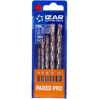 IZAR TOOL 4-delige professionele betonboren set SDS Plus / cassette - 5-10mm