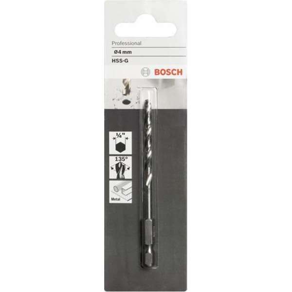 Bosch Professional Metaalboor - 4mm Bosch Professional Metaalboor - 4mm