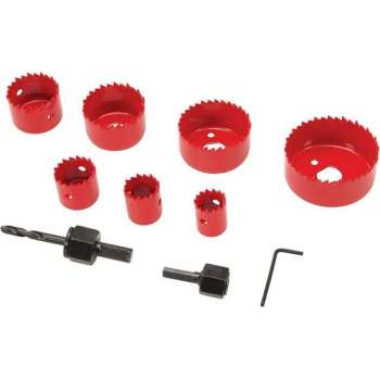 Silverline 11-delige gatenzaag set 21-64mm