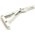 DX Plankdrager opklapbaar wit 400x160mm