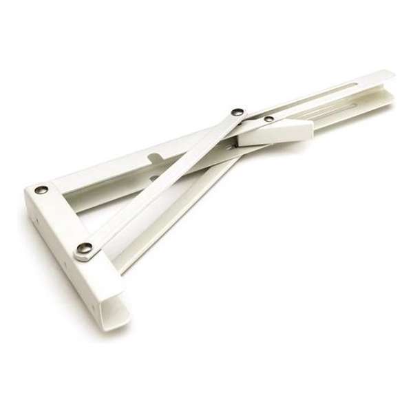 DX Plankdrager opklapbaar wit 400x160mm DX Plankdrager opklapbaar wit 400x160mm
