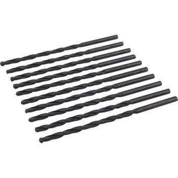 Silverline Lange Metaalboor Rolgewalst HSS-R - 5 x 132 mm - 10 stuks