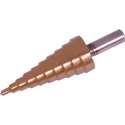 Silverline HSS Trapgatboor - Stappenboor - Piramideboor met Titanium Coating - 4 - 22 mm