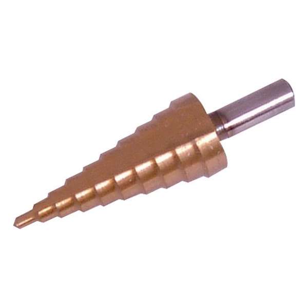 Silverline HSS Trapgatboor - Stappenboor - Piramideboor met Titanium Coating - 4 - 22 mm Silverline HSS Trapgatboor - Stappenboor - Piramideboor met Titanium Coating - 4 - 22 mm