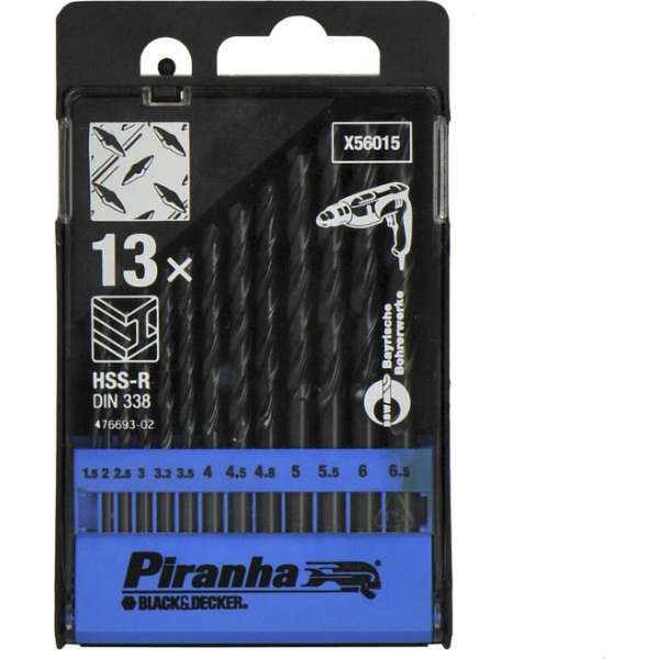 Blac Cassette Boren HSS 13stuks Blac Cassette Boren HSS 13stuks